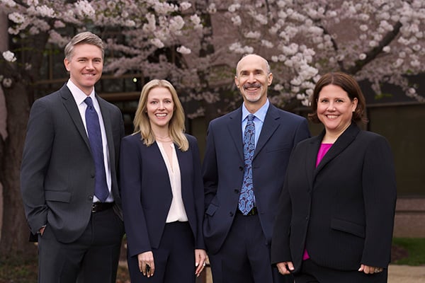 Group photo of the Becker, Kellogg & Berry, P.C. team